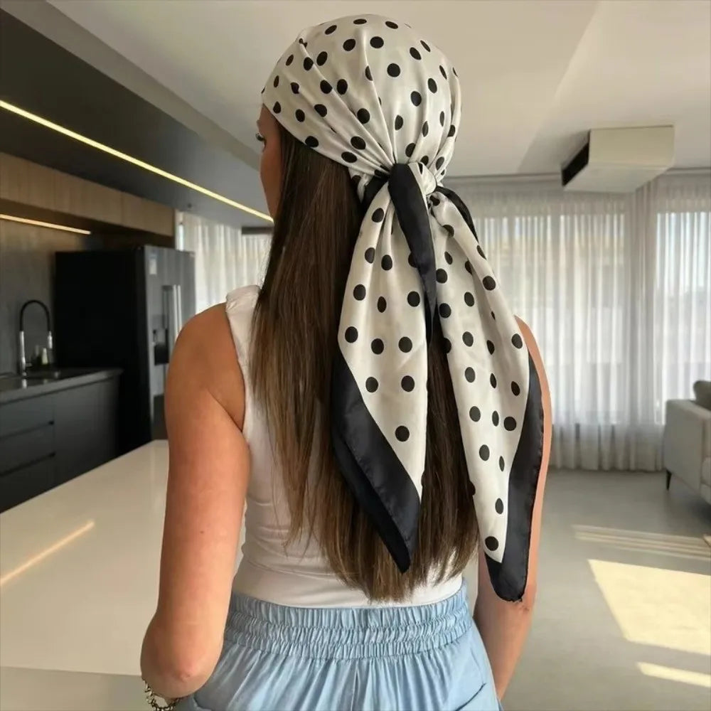 POLKA DOT HEAD SCARF - THE CLASSICS