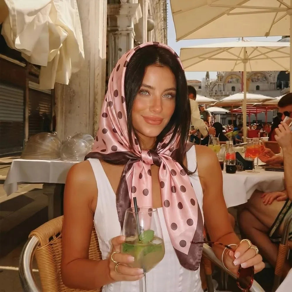 POLKA DOT HEAD SCARF - THE CLASSICS