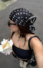 POLKA DOT HEAD SCARF - THE CLASSICS